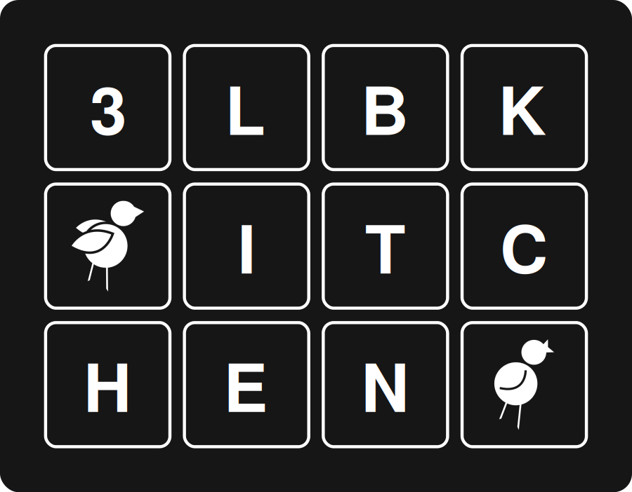 Three Little Birds Kitchen (3LBK) logo